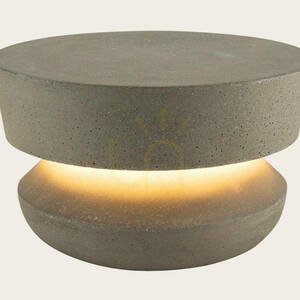 Lampă de exterior cu picior – Lampă LED de podea 7 W, beton – sticlă, IP65, ZAMBELIS small 2