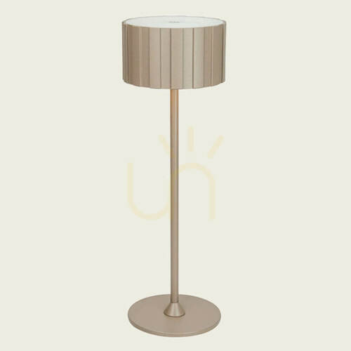 Verifica Lampă de masă portabilă pentru exterior cu LED, 2 W, 2700 K–4000 K–6500 K, culoare „Sandy Milk TEA”, IP44, ZAMBELIS