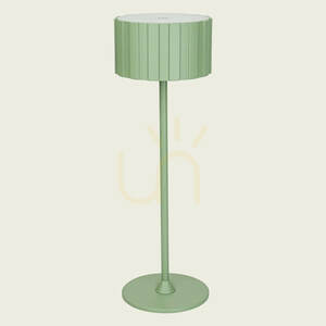 Lampă de masă portabilă pentru exterior cu LED, 2 W, 2700 K–4000 K–6500 K, verde nisip, IP44, ZAMBELIS small 1