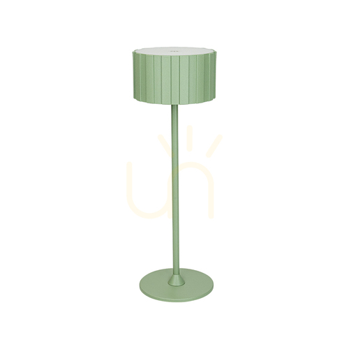 Verifica Lampă de masă portabilă pentru exterior cu LED, 2 W, 2700 K–4000 K–6500 K, verde nisip, IP44, ZAMBELIS