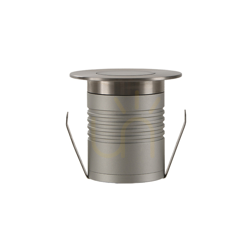 Verifica Corp de iluminat LED încastrat pentru exterior, 3 W, 3000 K, cu filtru tip fagure din oțel inoxidabil, grad de protecție IP65, ZAMBELIS