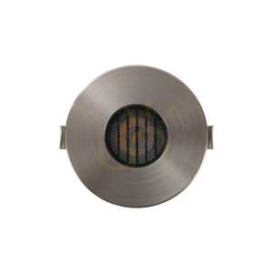 Corp de iluminat LED încastrat pentru exterior, 3 W, 3000 K, cu filtru tip fagure din oțel inoxidabil, grad de protecție IP65, ZAMBELIS small 3