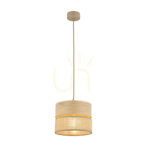 Lampa suspendată Dorma Wood Juta 1 Xe27 small 7