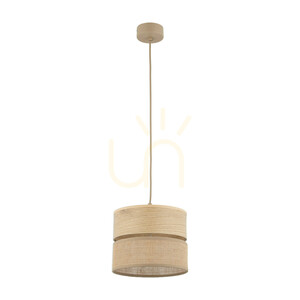 Lampa suspendată Dorma Wood Juta 1 Xe27 small 0