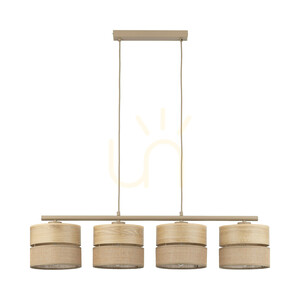 Lampa suspendată Dorma Wood Juta, 4 x E27 small 9