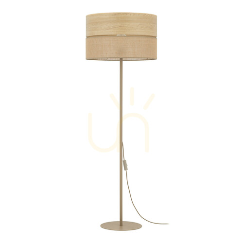 Verifica Lampa de podea Dorma Wood Juta 1 Xe27