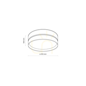 Lampa de tavan Dorma Wood Juta, 4 Xe27 small 7