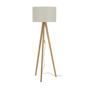 Lampa de podea Viga Shade din lemn de pin, 1 Xe27 small 10