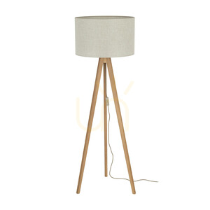 Lampa de podea Viga Shade din lemn de pin, 1 Xe27 small 7