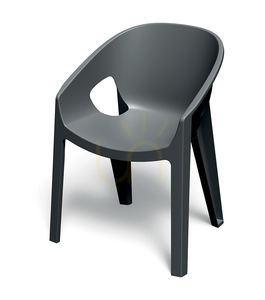 Scaun de grădină FPRK658 Premo cu cotiere – Carbon FERNE 0 Scaun de grădină FPRK658 Premo cu cotiere – Carbon FERNE small 0