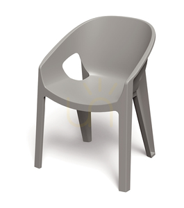 Scaun de grădină FPRK658 Premo cu cotiere – Gri deschis FERNE small 2