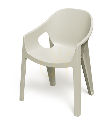 Verifica Scaun de grădină FPRK758 Premo cu cotiere – Beige Senza de la FERNE