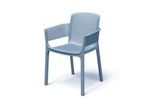 FNEK658 Scaun de grădină Nexo cu cotiere – fibră de carbon de la FERNE 2 FNEK658 Scaun de grădină Nexo cu cotiere – fibră de carbon de la FERNE small 2