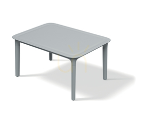Măsuță de cafea de grădină Rimo FERNE FRIS864 gri agat 77,5 × 57,5 cm small 0