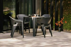 Masa de sufragerie pentru exterior FLOS888 Lottie – FERNE, gri deschis 2 Masa de sufragerie pentru exterior FLOS888 Lottie – FERNE, gri deschis small 2