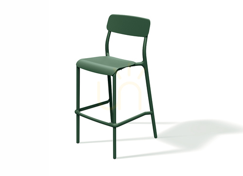 Verifica FRIK5511 Scaun înalt de bar pentru grădină Rimo - FERNE, verde pin