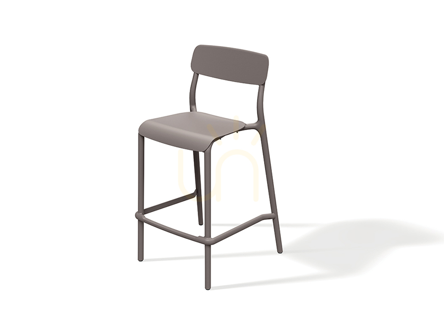 Verifica FRIK5510 Scaun de bar de grădină Rimo Low – Culoare taupe pământie FERNE FRIK5510 Scaun de bar de grădină Rimo Low – Culoare taupe pământie FERNE