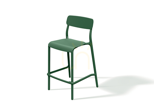Verifica FRIK5510 Scaun de bar de grădină Rimo Low - FERNE verde pin