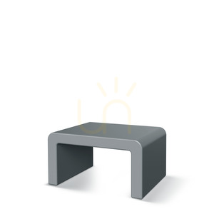 Măsuță de cafea de exterior FCOS764R Cone Medium – Urban Gray de la FERNE small 0