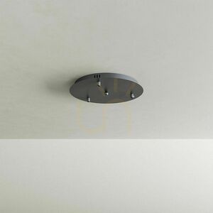 Abajur s.luce Modular alb metal rotund 60 cm pentru lampă suspendată 5 puncte small 1