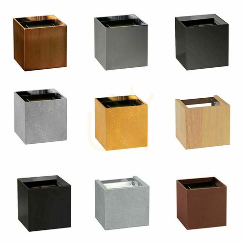 Verifica Capac pătrat s.luce Ixa auriu metal 10 cm
