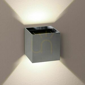 Capac pătrat s.luce Ixa alb metal 10 cm small 11