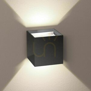 Capac pătrat s.luce Ixa alb metal 10 cm small 6