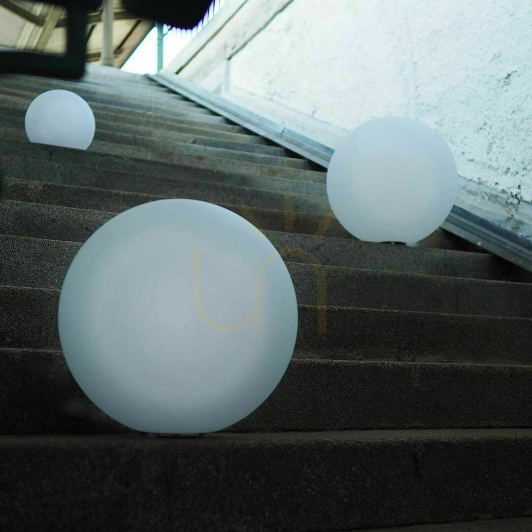 Vedere Glob luminos de grădină s.luce Globe Pro alb 60 cm IP54 E27 Glob luminos de grădină s.luce Globe Pro alb 60 cm IP54 E27
