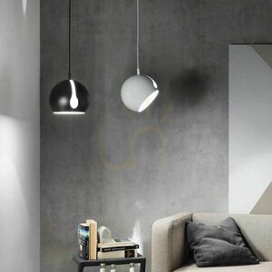 Lampă suspendată s.luce Ball aurie metalică rotundă 30 cm E27 dimabilă small 13