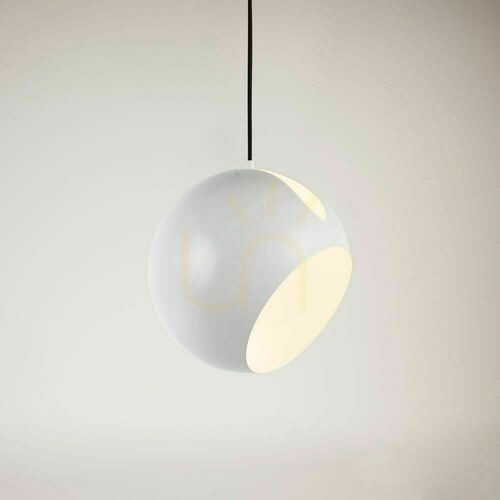 Verifica Lampa suspendată s.luce Ball alb metal 30 cm E27 dimmabilă