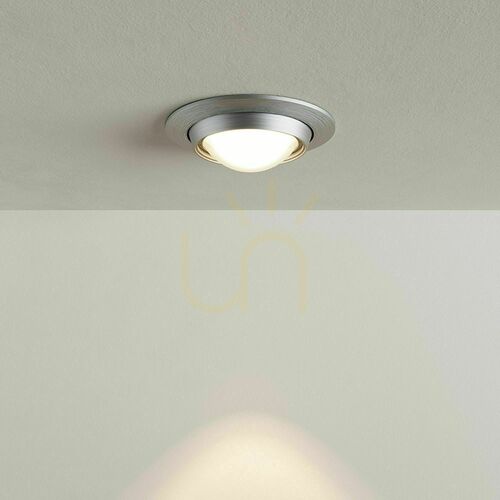 Verifica Spot încastrat s.luce Beam argintiu sticlă rotund Ø11 cm GU10 dimabil