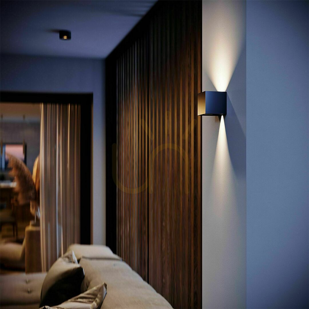 Verifica Aplică de perete LED s.luce Ixa alb 10 cm IP44 pătrată modernă Aplică de perete LED s.luce Ixa alb 10 cm IP44 pătrată modernă