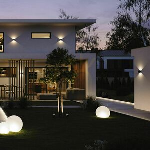 Aplica perete LED s.luce Ixa crom IP44 2x3W 3000K pătrat metal 7 Aplica perete LED s.luce Ixa crom IP44 2x3W 3000K pătrat metal small 7