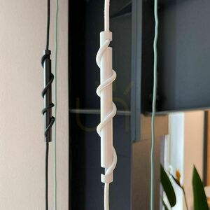 Scurtător de cablu s.luce Modular alb, metal, 20 cm small 1