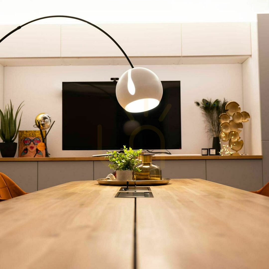 Verifica Lampă arc s.luce Ball albă marmură, 220 cm, E27, modernă Lampă arc s.luce Ball albă marmură, 220 cm, E27, modernă