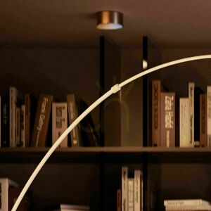 Lampă de podea arc s.luce Ball neagră, marmură, E27, 220 cm small 13