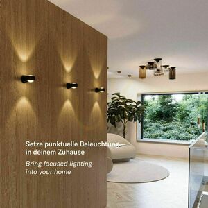 Aplică s.luce Beam din aluminiu cu lentile de sticlă Up & Down G9 40 W 8 cm small 1