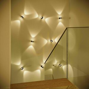 Aplică s.luce Beam din aluminiu cu lentile de sticlă Up & Down G9 40 W 8 cm small 8