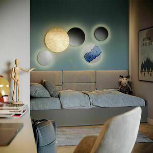Plafonieră LED s.luce Cloud alb 50 cm metal, dimabilă, 3000K, 2300 lm 3 Plafonieră LED s.luce Cloud alb 50 cm metal, dimabilă, 3000K, 2300 lm small 3