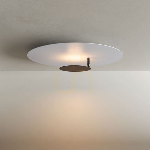 Verifica Plafonieră LED s.luce Plate alb 60 cm rotundă modernă dimmabilă