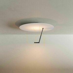 Plafonieră LED s.luce Hook aurie pătrată metal 45 cm dimabilă 18W 3000K small 12