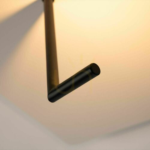 Verifica Plafonieră LED s.luce Hook alb 45 cm rotundă modernă 18W 3000K dimabilă