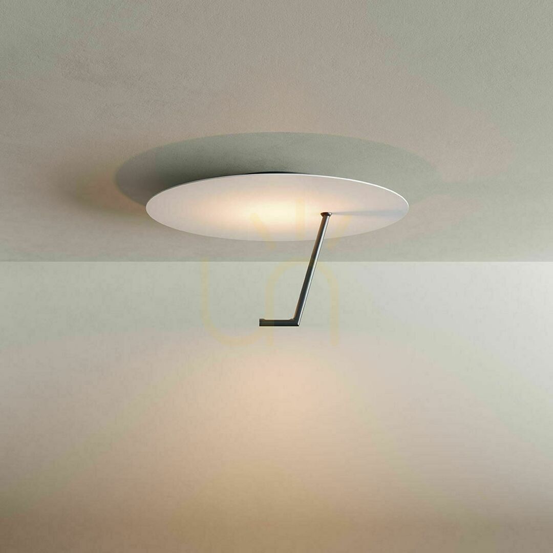 previzualizare Plafonieră LED s.luce Hook aurie 45 cm metal, dimabilă, 18W, 3000K, modernă Plafonieră LED s.luce Hook aurie 45 cm metal, dimabilă, 18W, 3000K, modernă