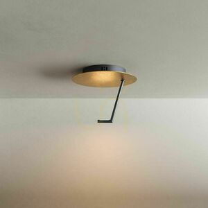 Plafonieră LED s.luce Hook aurie 45 cm metal, dimabilă, 18W, 3000K, modernă 9 Plafonieră LED s.luce Hook aurie 45 cm metal, dimabilă, 18W, 3000K, modernă small 9