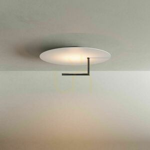 Plafonieră LED s.luce Edge alb 45 cm metal rotund dimabil 3000K 18W small 10