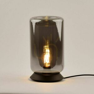 Lampă de masă s.luce Cruet din sticlă transparentă, E27, 30 cm, retro small 5
