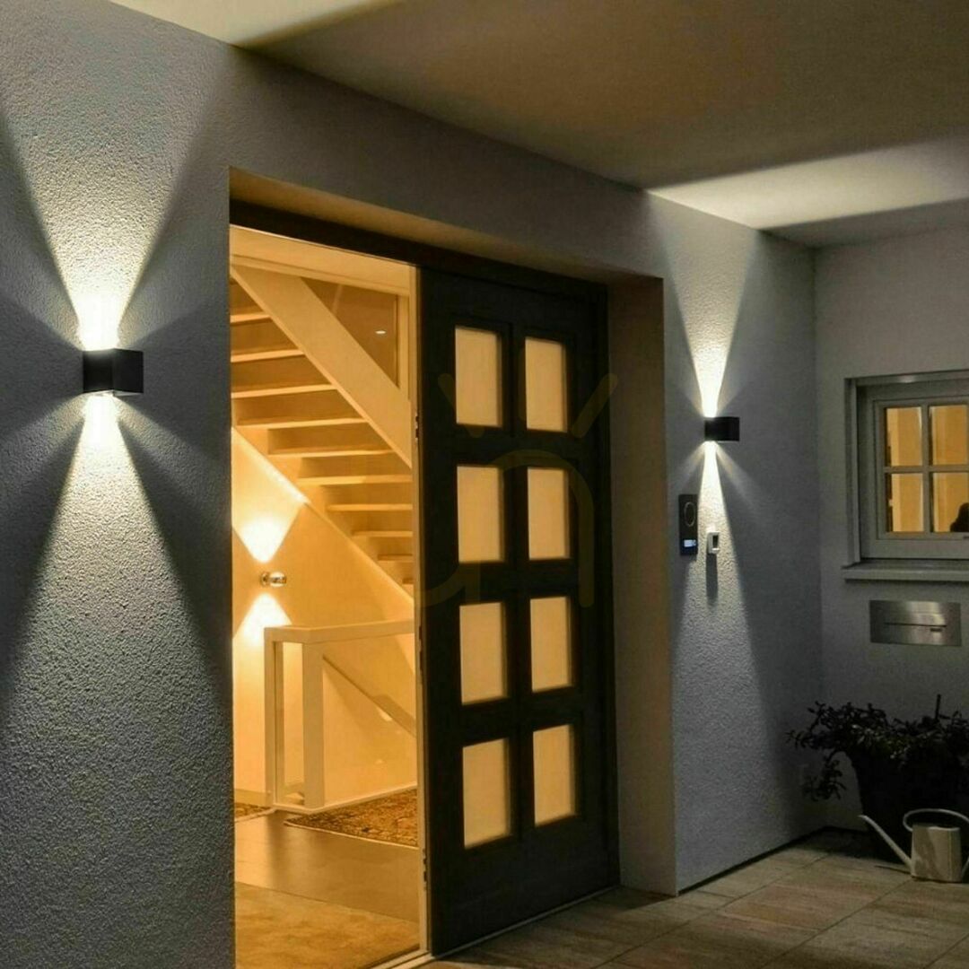 Afişa Aplică de perete LED s.luce Ixa antracit, senzor mișcare, IP44, pătrată 10 cm Aplică de perete LED s.luce Ixa antracit, senzor mișcare, IP44, pătrată 10 cm