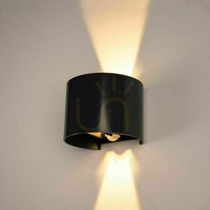 Aplică de perete LED s.luce Ixa antracit, senzor mișcare, IP44, pătrată 10 cm 4 Aplică de perete LED s.luce Ixa antracit, senzor mișcare, IP44, pătrată 10 cm small 4