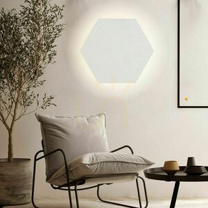 Aplica LED de perete s.luce Hive neagră rotundă 55 cm metal modernă 11 Aplica LED de perete s.luce Hive neagră rotundă 55 cm metal modernă small 11