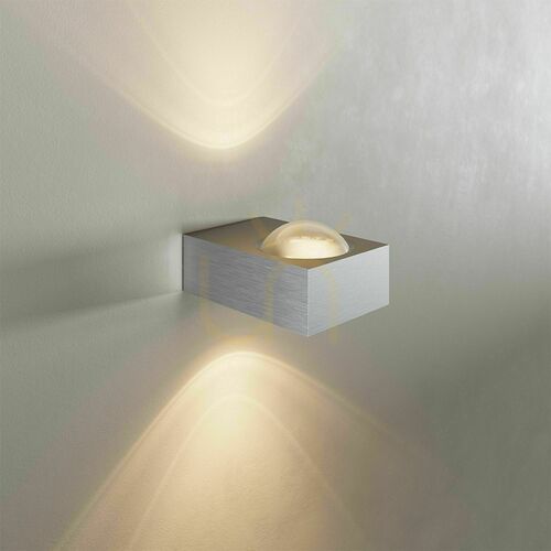 Verifica Aplică s.luce Beam X argintie, 12 cm, 1×G9, lumină în sus și în jos